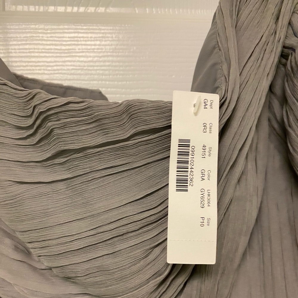 NWT | JCrew Lucienne Silk Chiffon Dress 10P - Picture 3 of 7